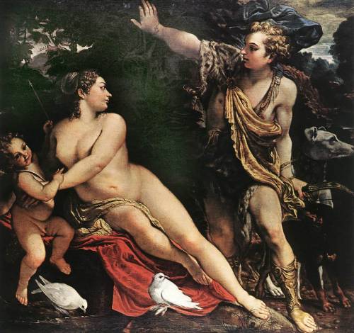 coolmachine: Annibale Carracci - Venus and Adonis