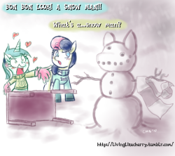 Lady-Bon-Bon:   Snowmanby ~Crabmeatstick  Among A Host Of Many Other Valid Questions,