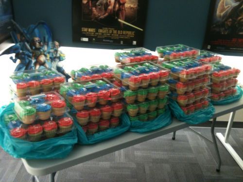 noobbody:   Chris Priestly: Hi EveryoneToday, we received the 400 cupcakes you collectively