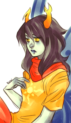 alessatrickster:  Worry not Vriska I have not forgotten about you 