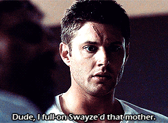 thebrotherswinchester:  #god I love how instantly dean is like #sam did you see