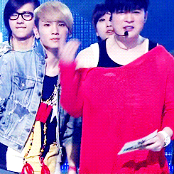 shiny-seoul:  OMFG its my husband behind Key.      Omfg its my husband next  to your