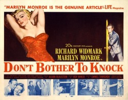 Movie #79: March 29 Don’t Bother To