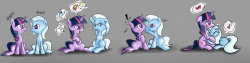 Twilight X Trixie by ~Doggie999 That meatfist in my chest can hardly handle this stuff, gahhh x.x