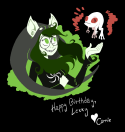 kitten-burrito:  Lexxy, I’m sorry this is late, but Happy Birthday to ya, darlin’.  &lt;3 