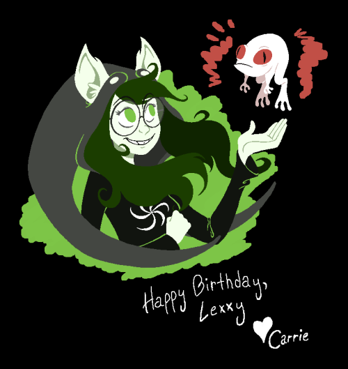 kitten-burrito:  Lexxy, I’m sorry this is late, but Happy Birthday to ya, darlin’.  <3 