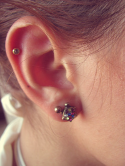teenage-drugs:  finally got the cartilage!