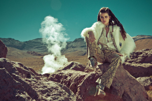 Isabeli Fontana by Jaques Dequeker for Morena Rosa Fall 2012 Lookbook