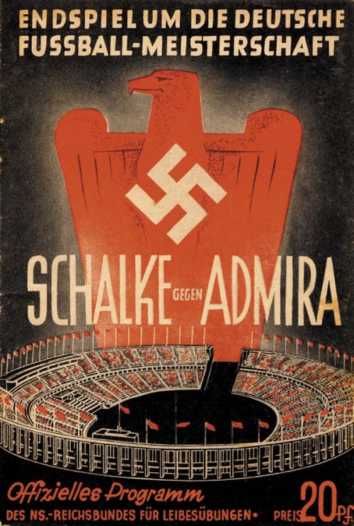 18.6.1939, Olympic Stadium, Berlin.Schalke 04 - Admira Vienna, German championship final.Official ma