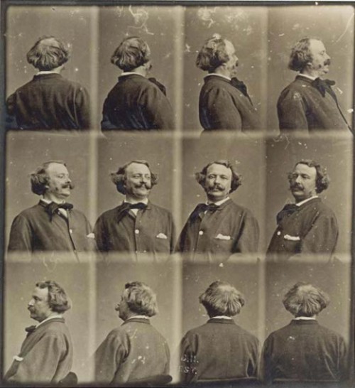 Revolving self-portrait, c. 1865 Self portrait by Felix Nadar