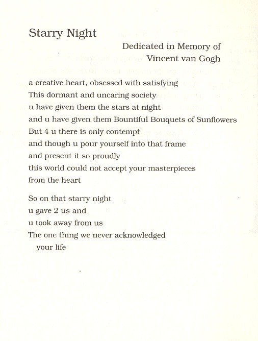 makaveli-immortalized:  159th Birthday of Vincent Van Gogh  30th March 1853 - 29th