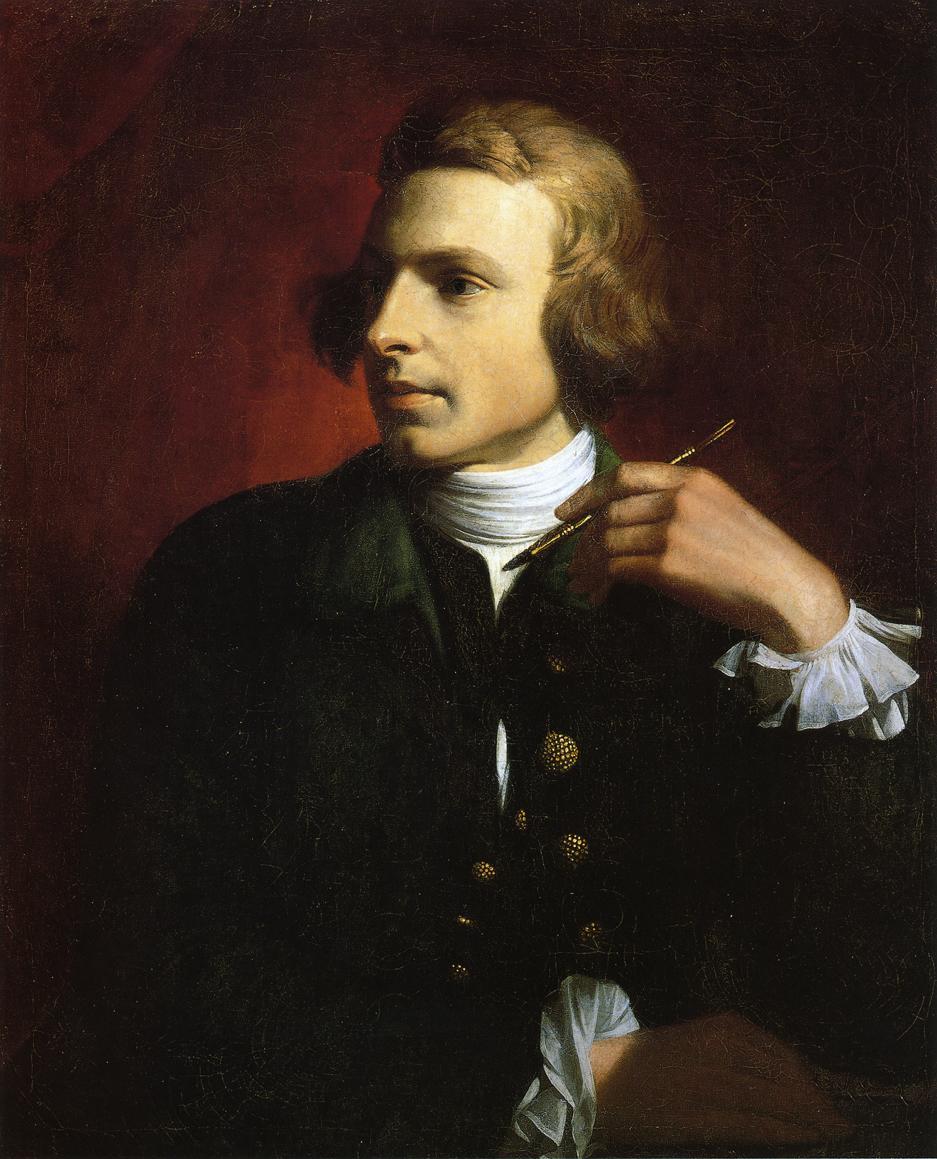 empire18th:  Benjamin West, Charles Willson Peale, 1767-69 Benjamin West, (October