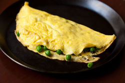 food52:A Petite Pea Omelet with Mint and