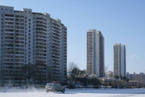 Tongil Street, Pyongyang, North Korea