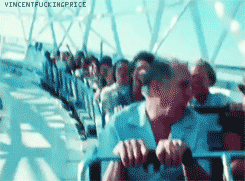 grandpa-bear:vincentfuckingprice:Vincent Price rides some rolly-coasters.@vinceaddams look! your nam