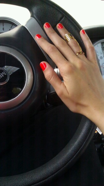 Fresh manicure! Love it :)