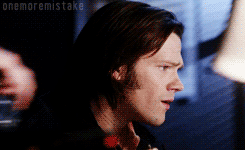onemoremistake:  Sam: I mean, can you even get drunk anymore? It’s kind of like drinking a vitamin for you, right? Dean: Shut up. 