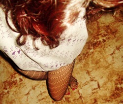 talla31xoxo:  i love these stockingsss and i love having red hair:) 