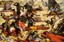 Renato Guttuso, La spiaggia, 1955