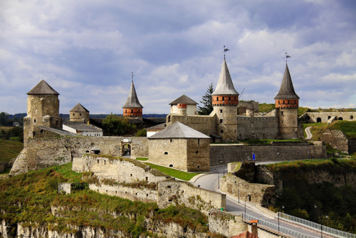 Kamianets Podilskyi Fortress in Western Ukraine (by feradz).