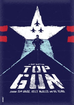 minimalmovieposters:  Top Gun by Daniel Norris 