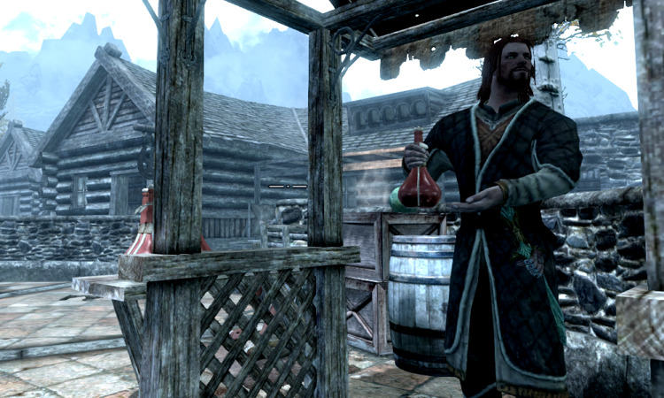 pancakesandplaid:  Brynjolf for the ladies (And the men too if you like ‘im, I