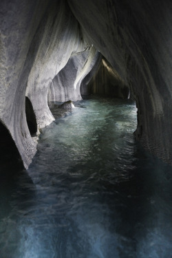 milktree:  Marble Caves in Chile 