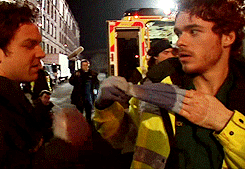 awhoreslies:  Richard &amp; Rhys - Car Crash [x] 