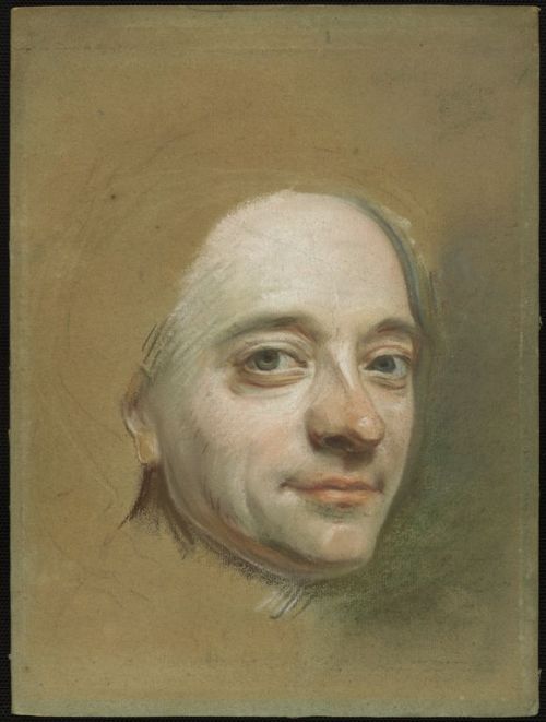 loquaciousconnoisseur:  Maurice-Quentin de La Tour Self-Portrait (c. 1737) 