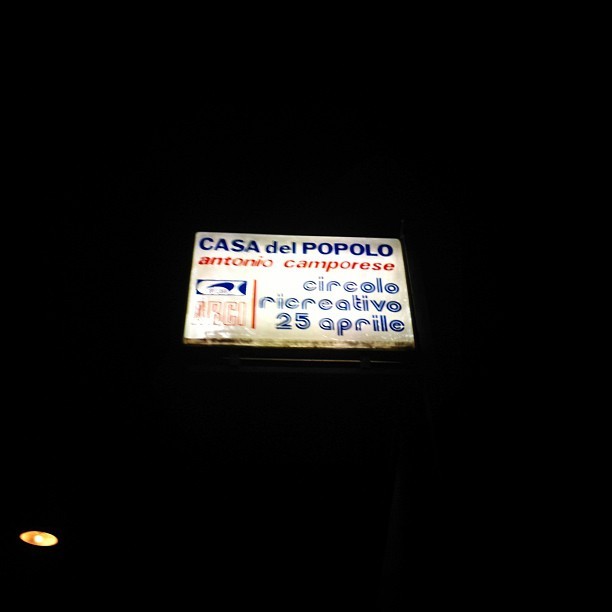 Scattata con Instagram presso Casa Del Popolo - Circolo XXV Aprile