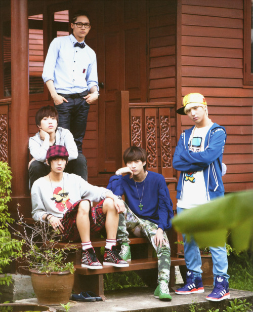 hambaarroo:  B1A4 - Private Special Edition Photobook [Section 7]Please credit original poster if you are going to edit this scan. Thank you.  How they all stareee… (*A*)