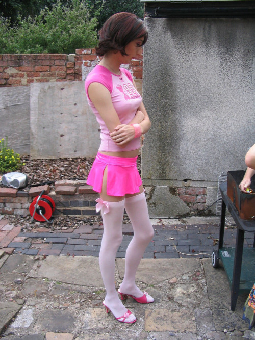 Porn photo Simpering Limp Wristed Sissy