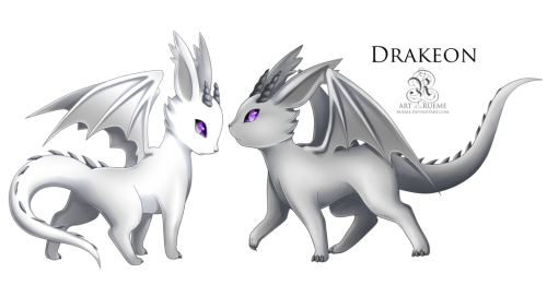 pokemonpalooza:=RuemeFake eeveelutions all drawn by the very talented Rueme! Check out her stuff on 
