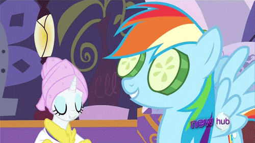 I thought this scene was funny, because if i recall, you saw Dash actually swallow