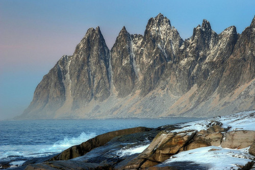 Winter Paradise in Senja Island, Norway (by catarina_555 ♪♫).