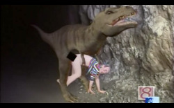 fuctaculon:  junkapedia:  raped by a dinosaur  Follow bluntcrusher