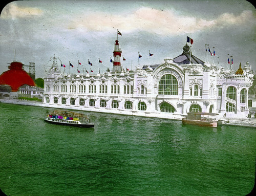 Paris Exposition: Commercial Navigation Building, Paris, France, 1900 by Brooklyn Museum on Flickr.