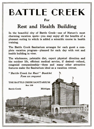 Battle Creek Sanitarium, 1927-1930