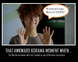 That Awkward KDRAMA Moment When...