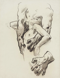 interwar:  Sketch for The Judgement, John