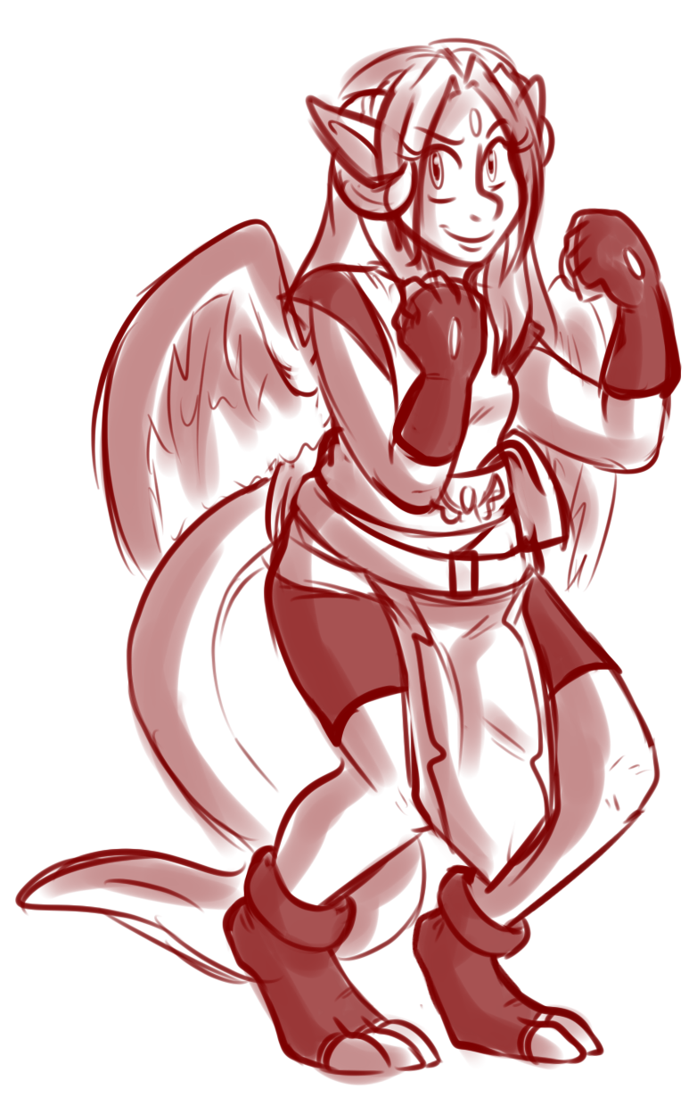 nakattack&rsquo;s commission!! FIGHT ME