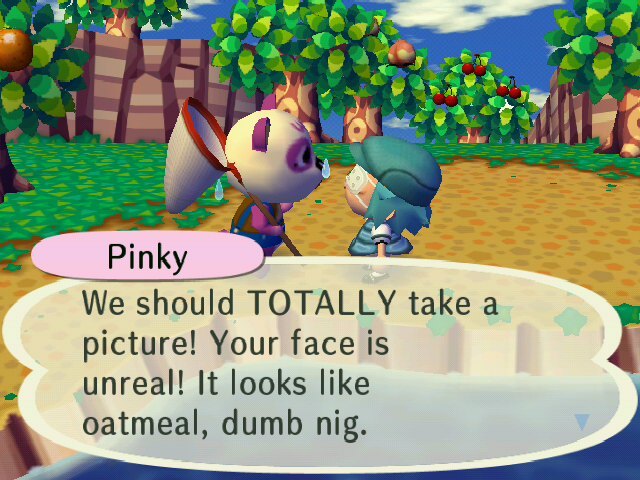So rude.