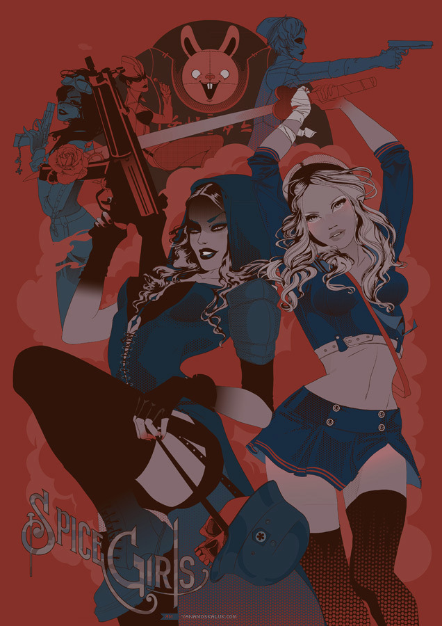 lulubonanza:  Sucker Punch by ~ya-na 