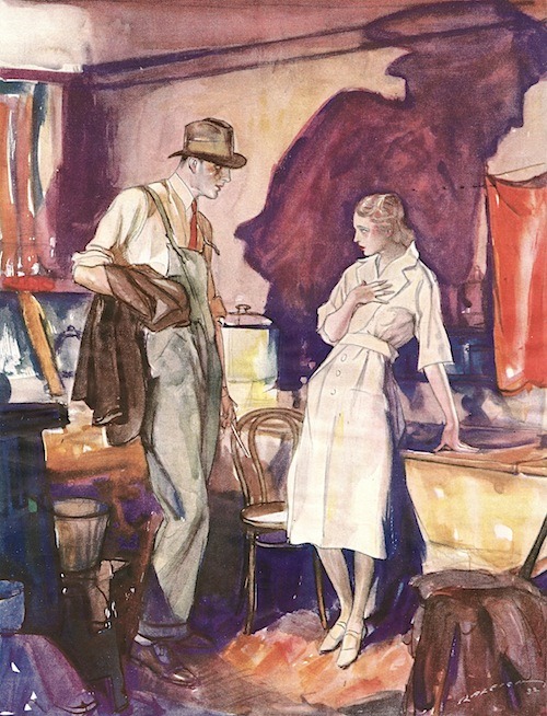 lauramcphee:  Henry Raleigh (From “Probably Showers,” Ladies Home Journal, May 1932) 