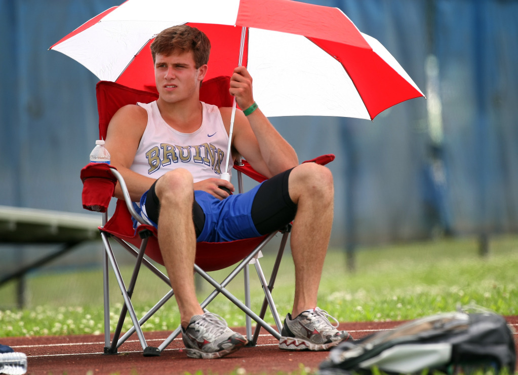 Track &amp; Field star Kevin Lazas (USA &amp; Arkansas Univ.)