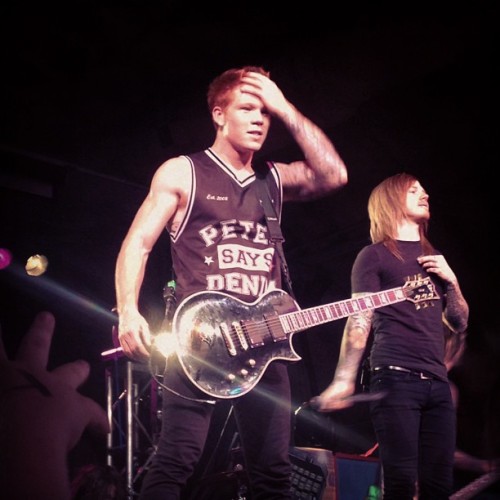 #NickMiller #MichaelJagmin #ASkylitDrive #music #band #hardcore #concert #show #ig #like  #follow #iphoneography #instagram  #photography  (Taken with instagram)