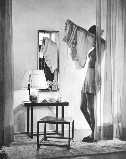 ffhum:‘Undressing Woman’ by L. Junghans. Dresden, Germany. 1940.