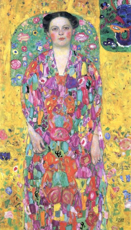 Porn Portrait of Eugenia Primavesi, Gustav Klimt photos