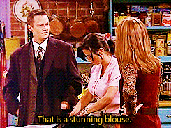 lobstersandlondontime:  ptrparker: Chandler the Woman  This is another one of my favorite episodes. And also one of the reasons why Chandler is my (current) favorite. :) 