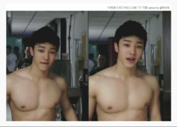 adfsdfds:  esvault:  gayforjay:  kwang’s moobs. and his abs. and his dsl. and his d. BEST. POST. EVER.   *faints  ♥ 